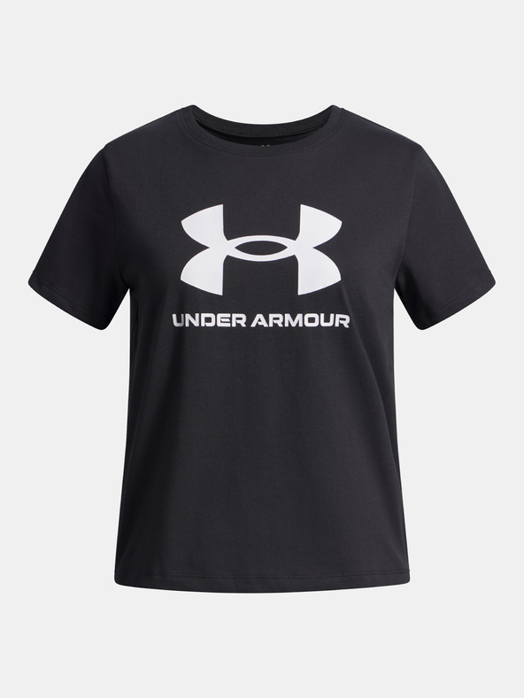 Under Armour Djevojačka majica Under Armour UA BIG LOGO SS-BLK
