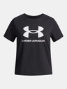 Under Armour Djevojačka majica Under Armour UA BIG LOGO SS-BLK