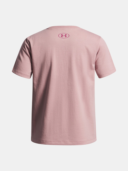 Under Armour Djevojačka majica Under Armour UA BIG LOGO SS-PNK