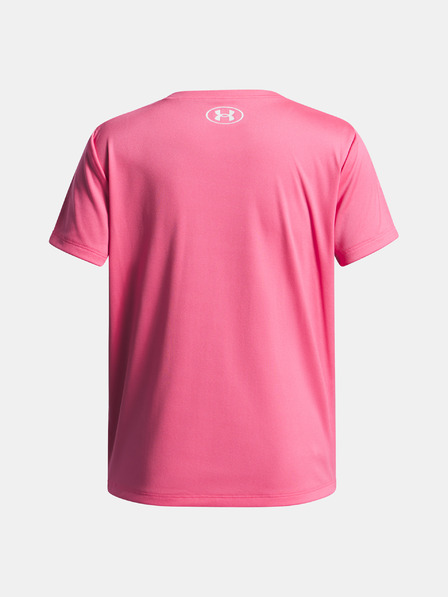 Under Armour Djevojačka majica Under Armour Tech Wordmark Graphic SS-PNK