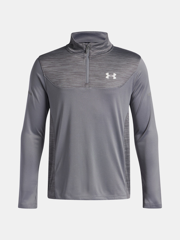 Under Armour Dječačka majica Under Armour UA Tech Utility 1/4 Zip-GRY