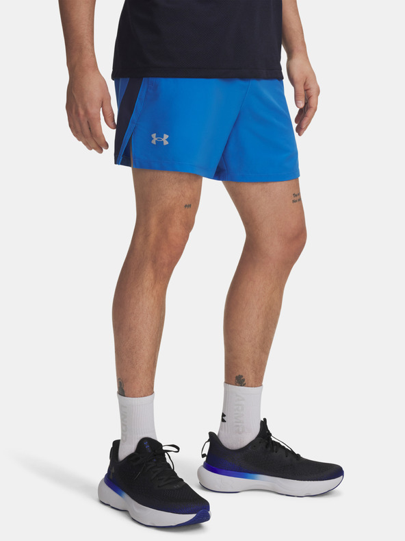 Under Armour Muške kratke hlačice Under Armour UA LAUNCH 5" SHORTS-BLU