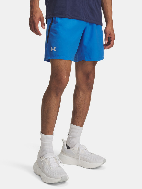 Under Armour Muške kratke hlačice Under Armour UA LAUNCH 7" SHORTS-BLU