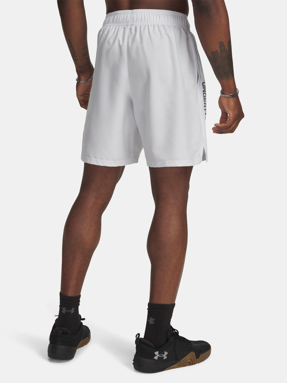 Under Armour Muške kratke hlačice Under Armour UA Tech Woven Wordmark Short-GRY