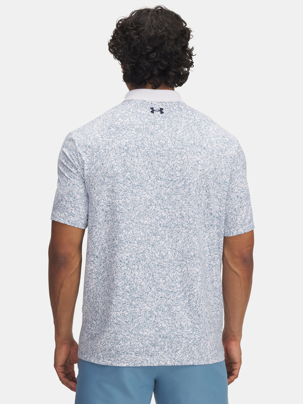Under Armour Muška majica Under Armour UA Matchplay Printed Polo-WHT