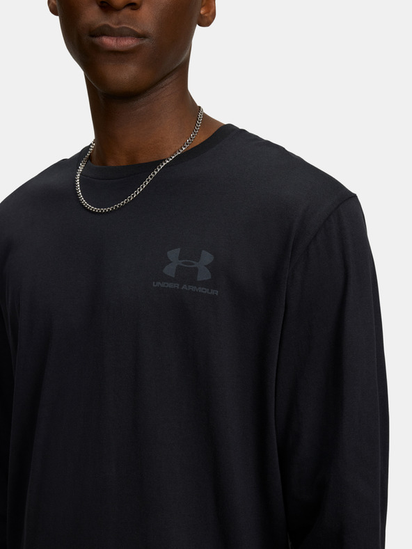 Under Armour Muška majica Under Armour UA SPORTSTYLE LEFT CHEST LS-BLK