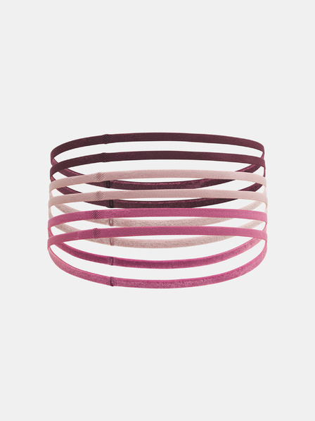 Under Armour Ženski elastični rubovi Under Armour W MINI ELASTIC 6PK-RED