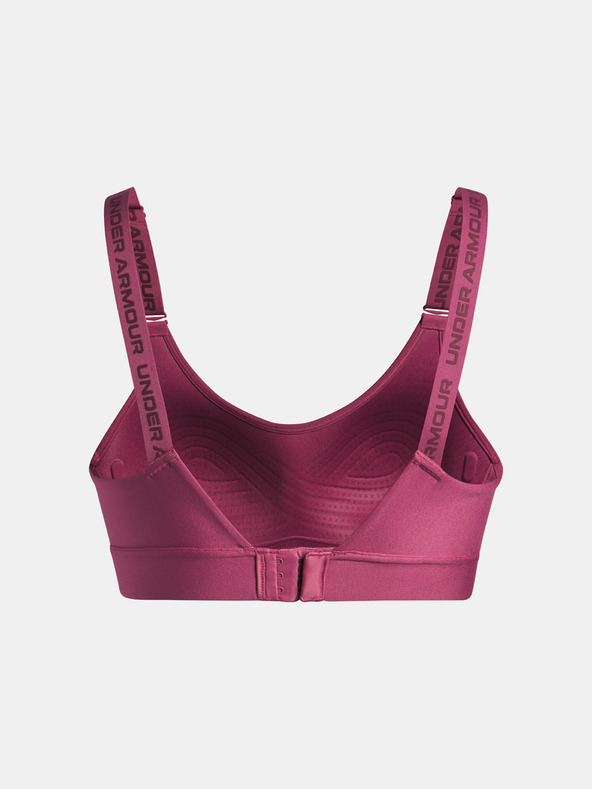 Under Armour Ženski grudnjak Under Armour UA Infinity Mid 2.0 Bra-RED