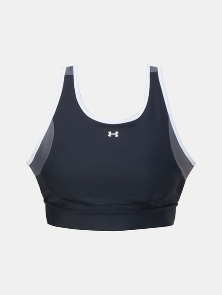 Under Armour Ženski grudnjak Under Armour UA Crossback Mid Open Back-BLK