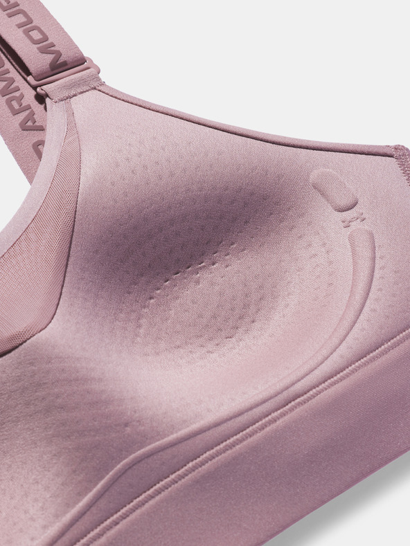 Under Armour Ženski grudnjak Under Armour UA Infinity High 2.0 Bra-PNK