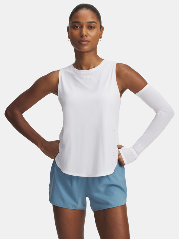 Under Armour Ženski top Under Armour UA Launch Elite Tank-WHT
