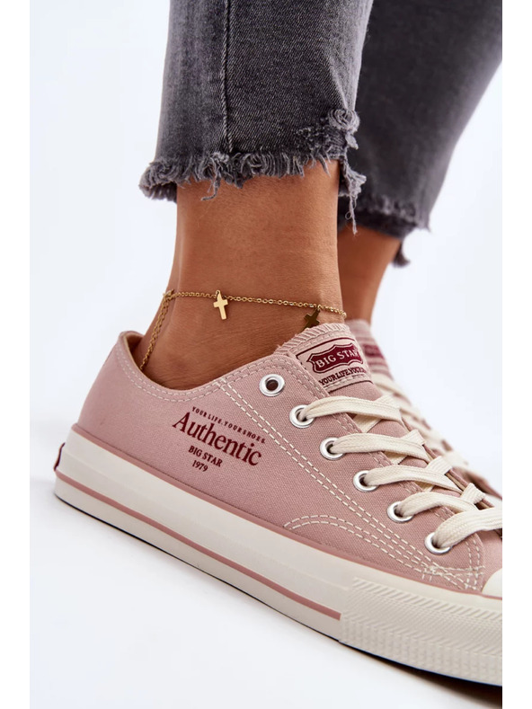 BIG STAR SHOES Ženske tenisice Big Star – ružaste