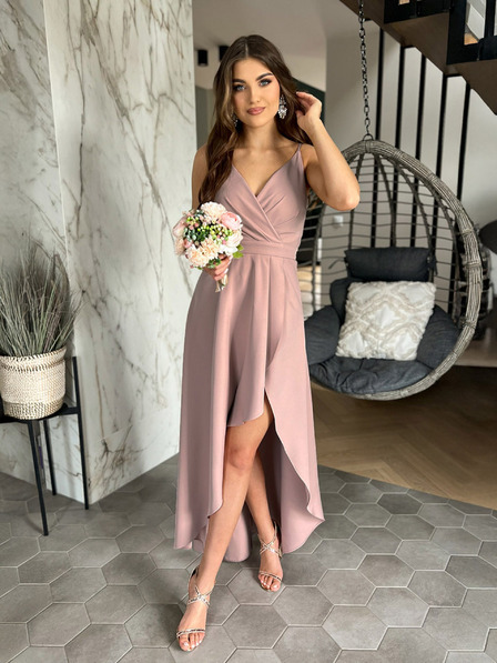 Edoti Maxi haljina LOVE - puder