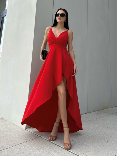 Edoti Maxi haljina LOVE - crvena