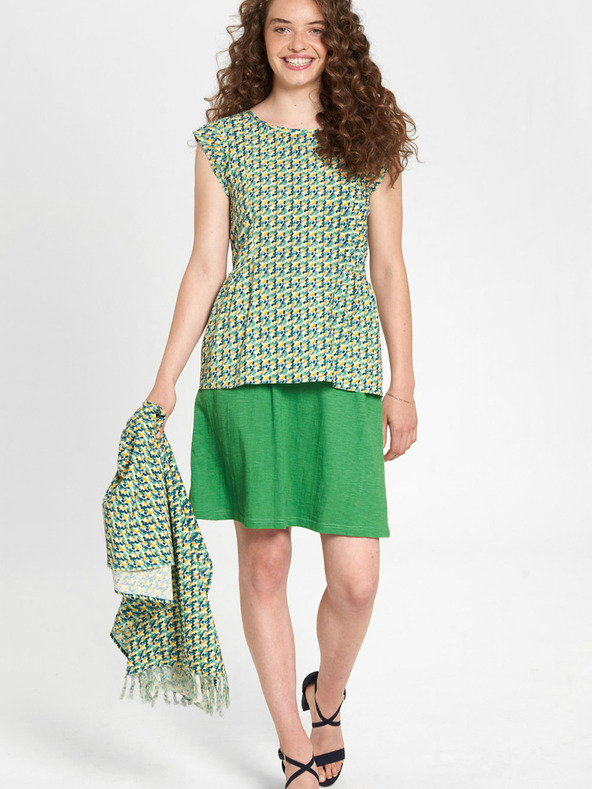 Tranquillo Tranquillo zelena bluza s uzorkom