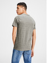 Jack & Jones Jack & Jones Basic siva tigrasta majica