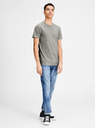 Jack & Jones Jack & Jones Basic siva tigrasta majica