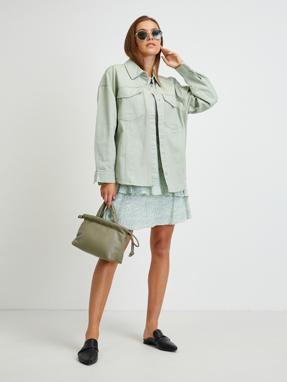 Vero Moda Zelena suknja s uzorkom VERO MODA Hanna