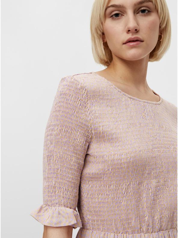 Pieces Pieces Laoise svijetloružičasta cvjetna haljina