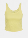 ONLY Žuta kratka osnovna majica bez rukava SAMO Nessa