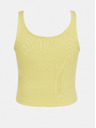 ONLY Žuta kratka osnovna majica bez rukava SAMO Nessa