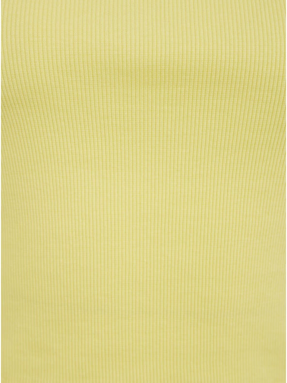 ONLY Žuta kratka osnovna majica bez rukava SAMO Nessa