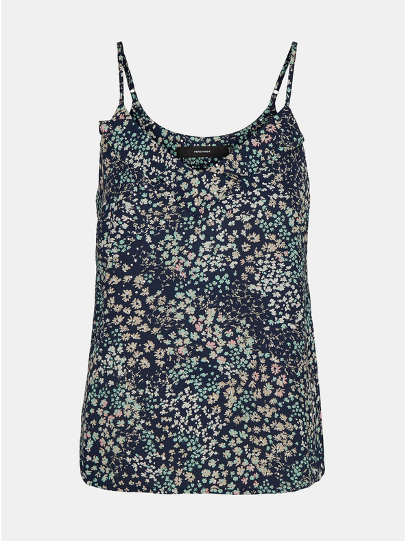 Vero Moda VERO MODA Hannah tamnoplavi cvjetni top