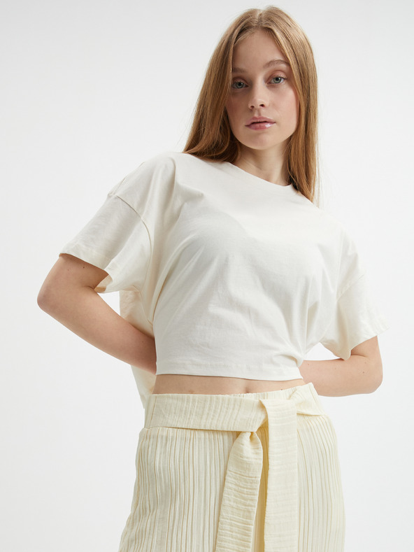 Vero Moda Krem ženska midi suknja VERO MODA Hajija