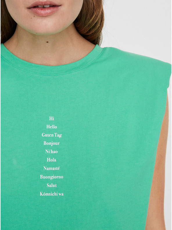 Vero Moda Svijetlo zelena VERO MODA Hollie majica