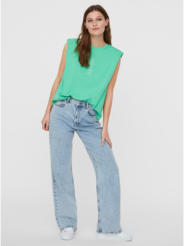 Vero Moda Svijetlo zelena VERO MODA Hollie majica