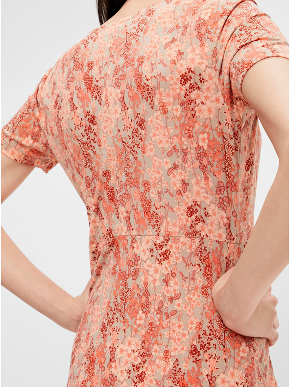 Pieces Pieces Emanuelle narančasta cvjetna haljina