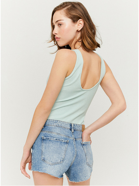 TALLY WEiJL Plave traper kratke hlače TALLY WEiJL