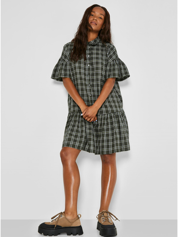 Noisy May Noisy May Erik Kaki karirana haljina košulje