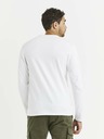 Celio Bijela muška basic majica s Celio džepom