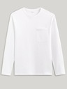 Celio Bijela muška basic majica s Celio džepom