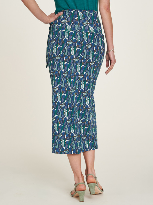 Tranquillo Plava ženska cvjetna varijabilna suknja Tranquillo