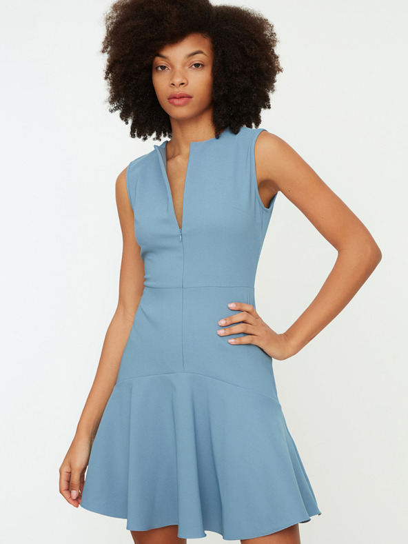 Trendyol Svijetlo plava haljina Trendyol