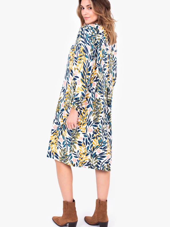 Brakeburn Ženska bijela košulja s uzorkom Brakeburn