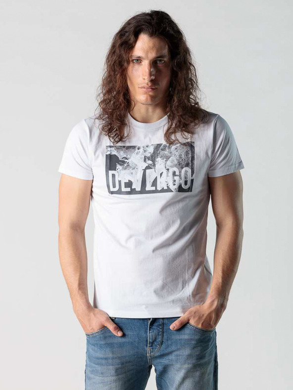 Devergo Bijela muška majica Devergo