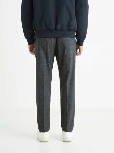 Celio Tamnosive muške hlače Celio Avocheck na karo