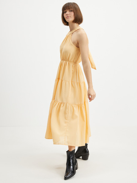 Pieces Pieces Valentine narančasta maxi haljina