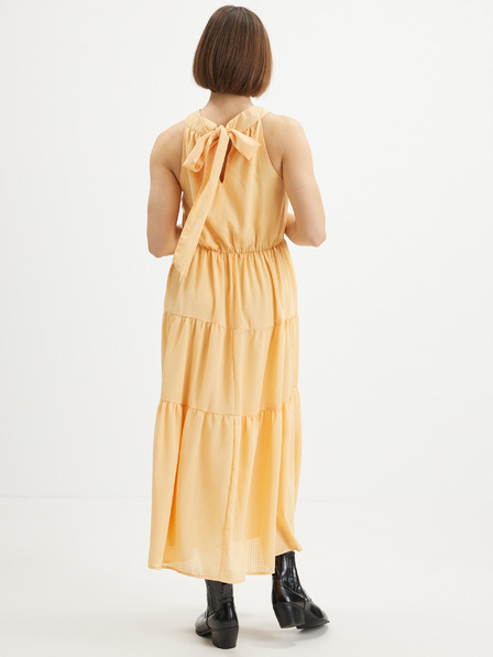 Pieces Pieces Valentine narančasta maxi haljina