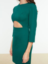Trendyol Zelena haljina s plaštom Trendyol