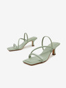Aldo Svijetlozelene ženske papuče na petu ALDO Zoebaen