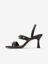 Aldo Crne ženske sandale na petu ALDO Louella