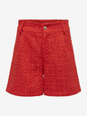 ONLY Crvene kratke hlače SAMO Kennedy