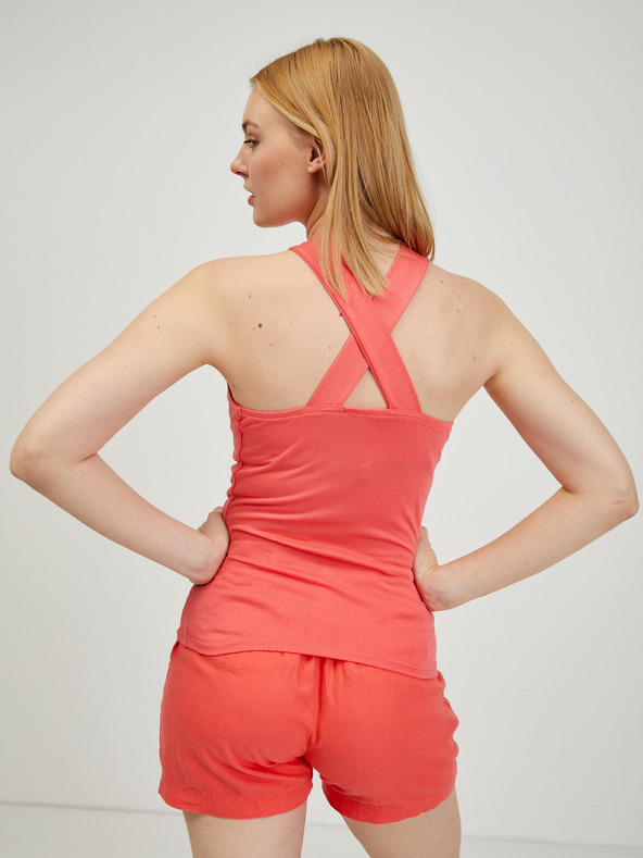 Orsay Koraljnocrvena ženska majica bez rukava ORSAY