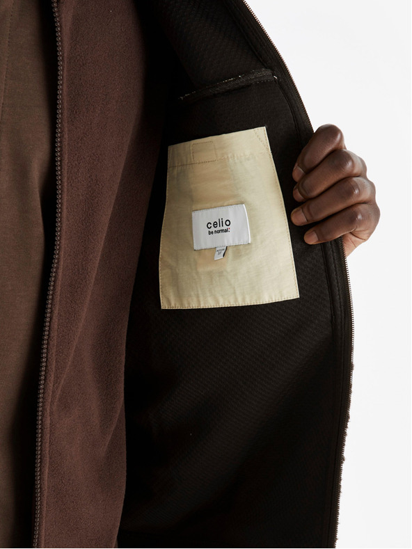 Celio Celio Cucurly tamno smeđa muška jakna