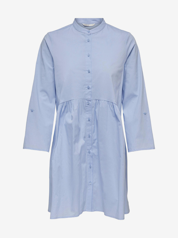 ONLY Svijetloplava ženska košulja haljina ONLY Ditte