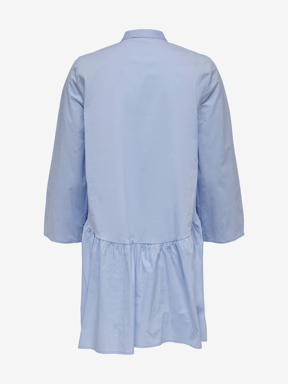 ONLY Svijetloplava ženska košulja haljina ONLY Ditte